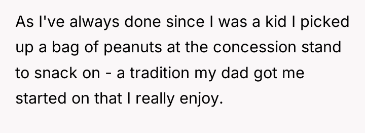 As I've always done since I was a kid I...