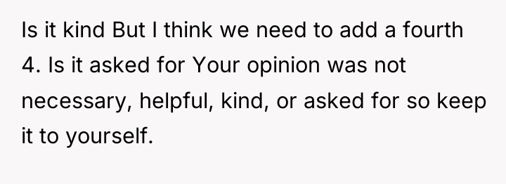 Is it kind But I think we need to add...