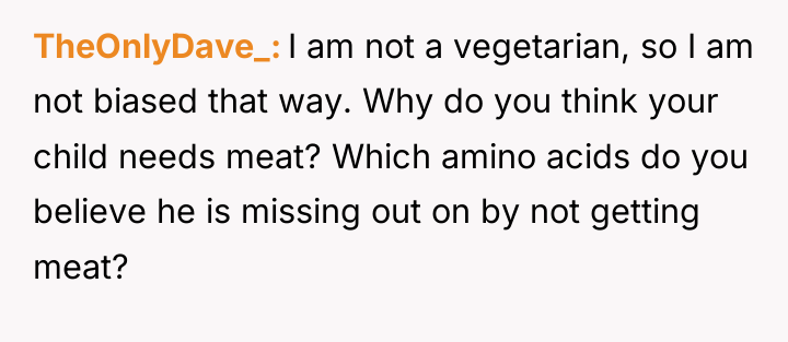 TheOnlyDave_ I am not a vegetarian, so I am not...