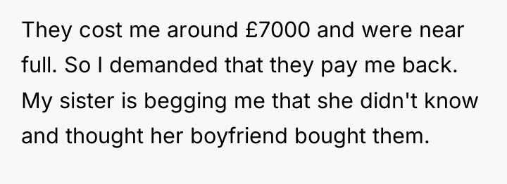 They cost me around £7000 and were near full. So...