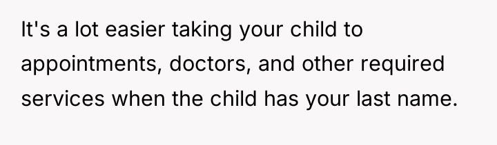 It's a lot easier taking your child to appointments, doctors,...
