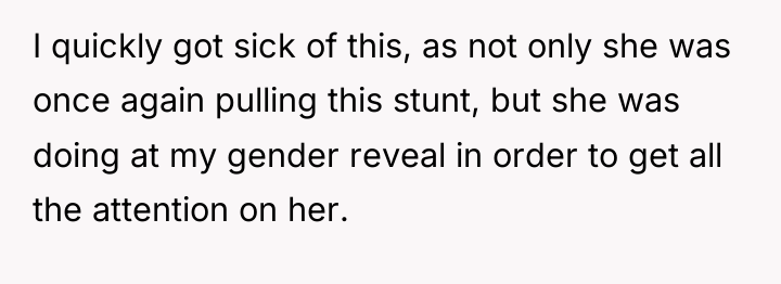 I quickly got sick of this, as not only she...
