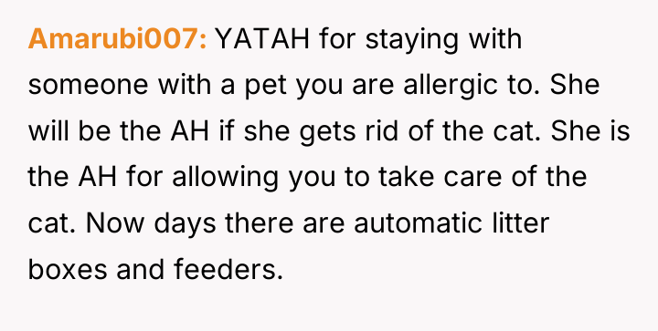 Amarubi007 YATAH for staying with someone with a pet you...