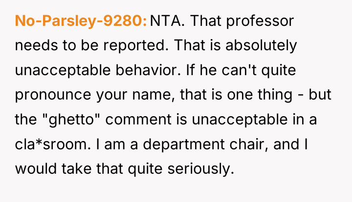No-Parsley-9280 NTA. That professor needs to be reported. That is...