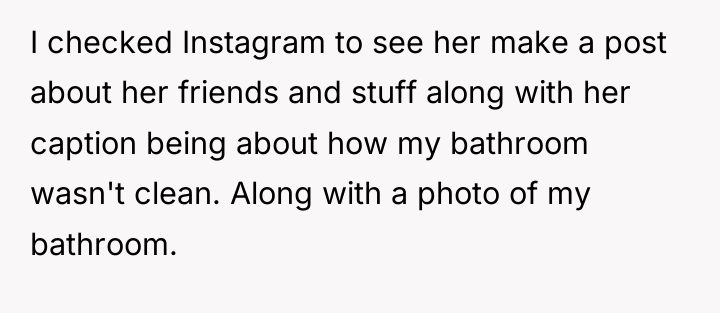 I checked Instagram to see her make a post about...