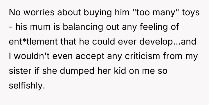 No worries about buying him "too many" toys - his...