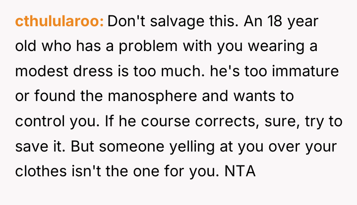 cthulularoo Don't salvage this. An 18 year old who has...
