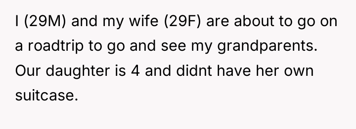 I (29M) and my wife (29F) are about to go...