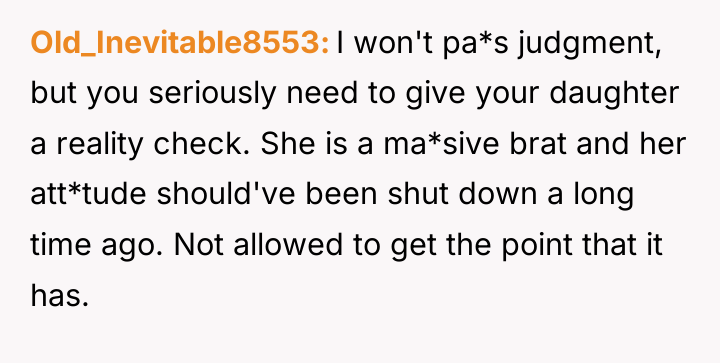 Old_Inevitable8553 I won't pa*s judgment, but you seriously need to...