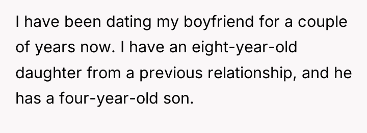 I have been dating my boyfriend for a couple of...
