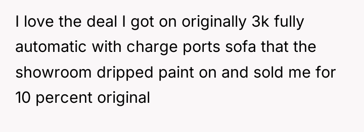 I love the deal I got on originally 3k fully...