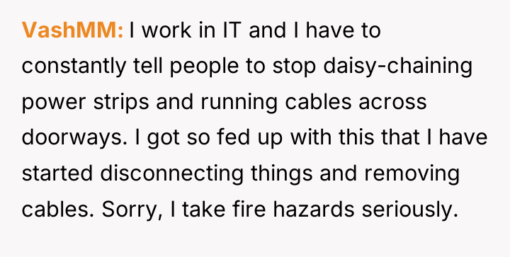 VashMM I work in IT and I have to constantly...