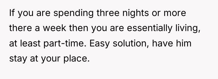 If you are spending three nights or more there a...