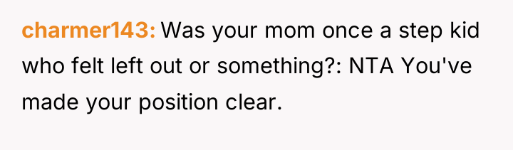 charmer143 Was your mom once a step kid who felt...