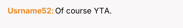 Usrname52 Of course YTA.