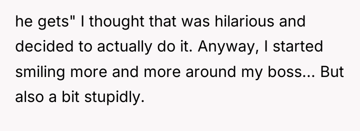 he gets" I thought that was hilarious and decided to...