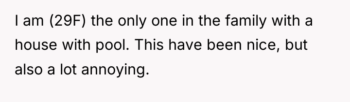 I am (29F) the only one in the family with...