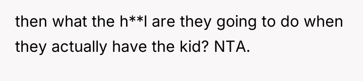 then what the h**l are they going to do when...