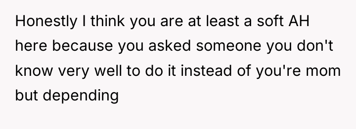 Honestly I think you are at least a soft AH...