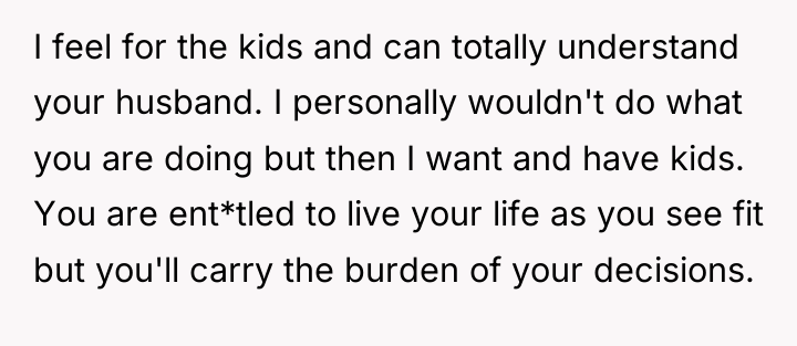 I feel for the kids and can totally understand your...