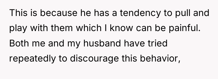 This is because he has a tendency to pull and...