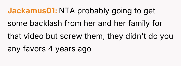 Jackamus01 NTA probably going to get some backlash from her...
