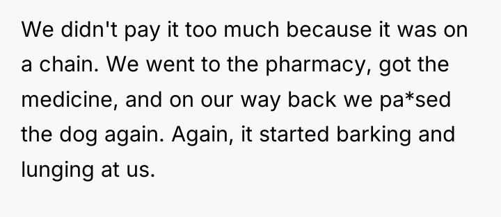 We didn't pay it too much because it was on...