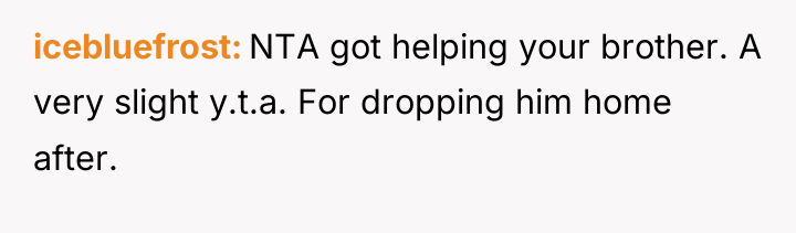 icebluefrost NTA got helping your brother. A very slight y.t.a....