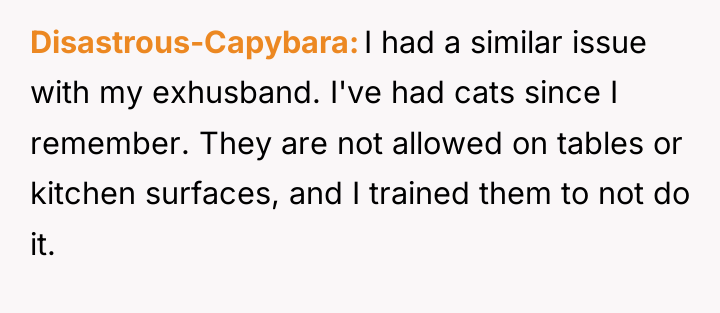 Disastrous-Capybara I had a similar issue with my exhusband. I've...