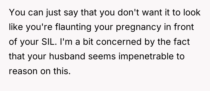 You can just say that you don't want it to...