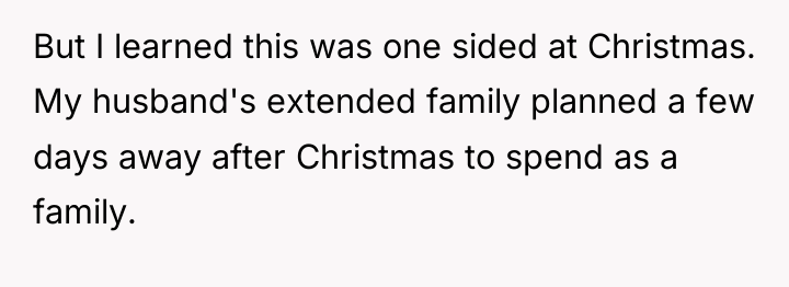 But I learned this was one sided at Christmas. My...
