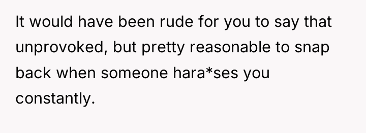 It would have been rude for you to say that...
