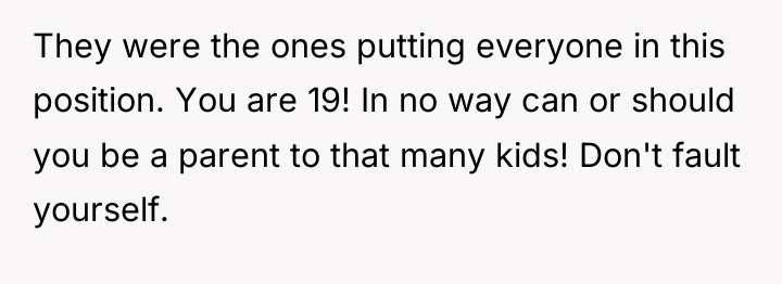 They were the ones putting everyone in this position. You...