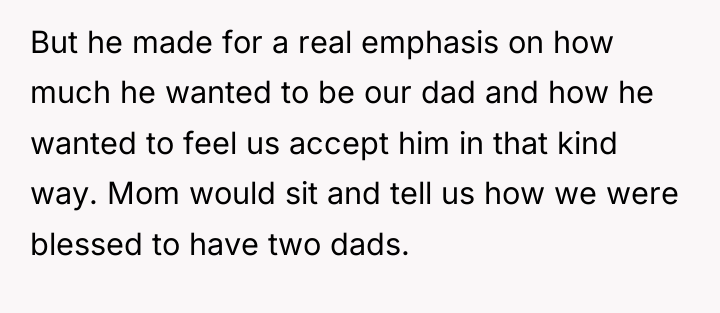 But he made for a real emphasis on how much...