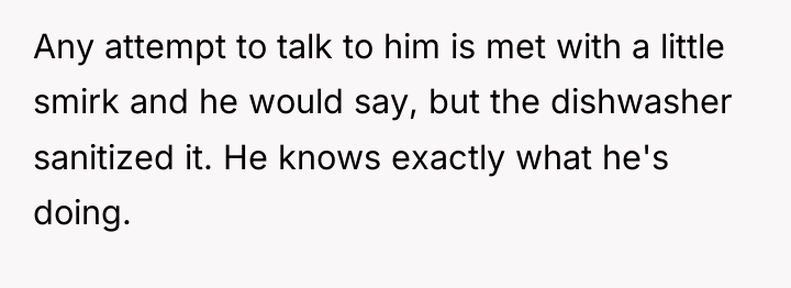 Any attempt to talk to him is met with a...