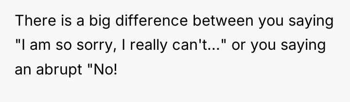 There is a big difference between you saying "I am...