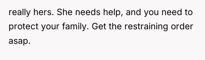 really hers. She needs help, and you need to protect...