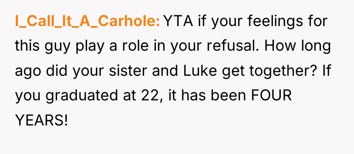I_Call_It_A_Carhole YTA if your feelings for this guy play a...