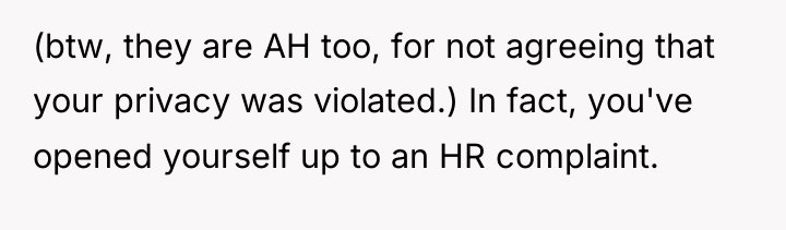 (btw, they are AH too, for not agreeing that your...