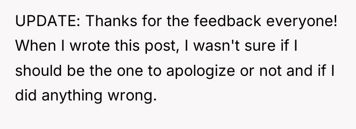 UPDATE: Thanks for the feedback everyone! When I wrote this...