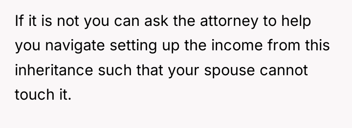 If it is not you can ask the attorney to...