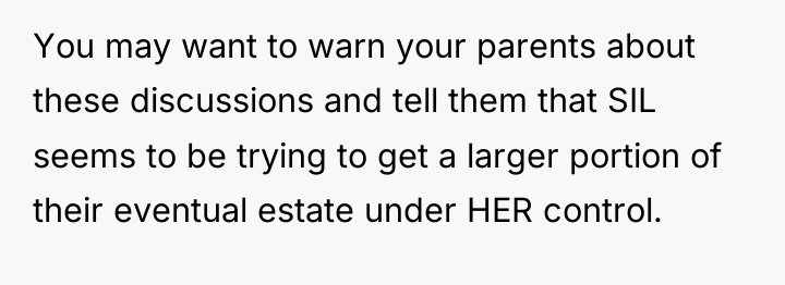 You may want to warn your parents about these discussions...