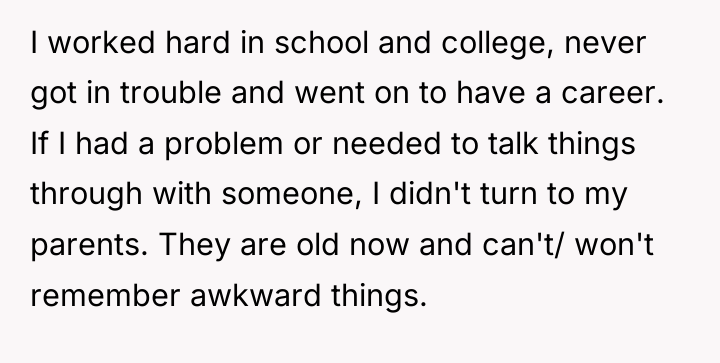 I worked hard in school and college, never got in...