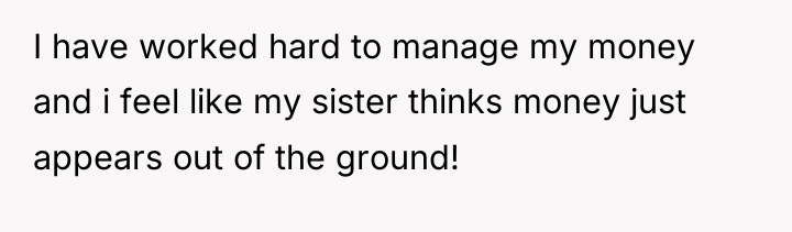 I have worked hard to manage my money and i...
