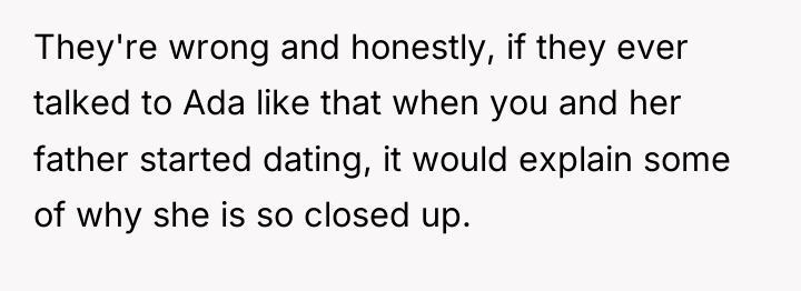 They're wrong and honestly, if they ever talked to Ada...