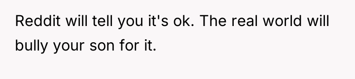 Reddit will tell you it's ok. The real world will...