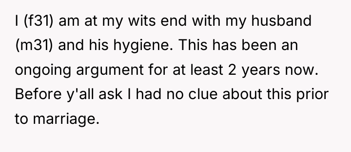 I (f31) am at my wits end with my husband...