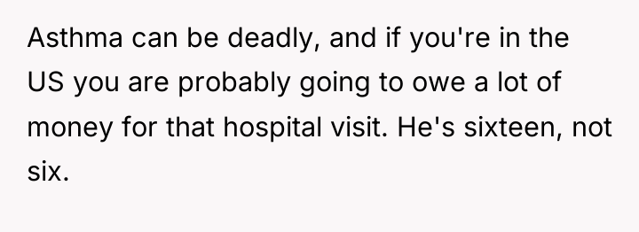 Asthma can be deadly, and if you're in the US...