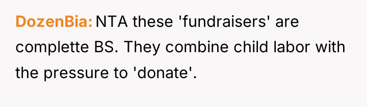 DozenBia NTA these 'fundraisers' are complette BS. They combine child...