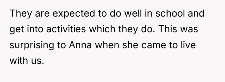 They are expected to do well in school and get...